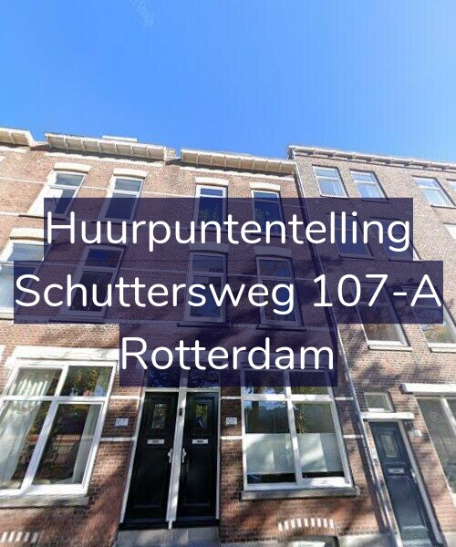 Foto gevel Huurpuntentelling voor Schuttersweg 107-A, Rotterdam