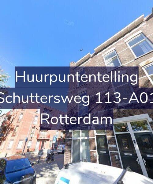 Foto gevel Huurpuntentelling voor Schuttersweg 113-A01, Rotterdam