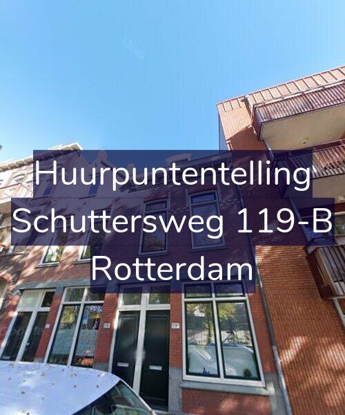 Foto gevel Huurpuntentelling voor Schuttersweg 119-B, Rotterdam