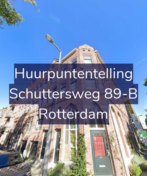 Foto gevel Huurpuntentelling voor Schuttersweg 89-B, Rotterdam