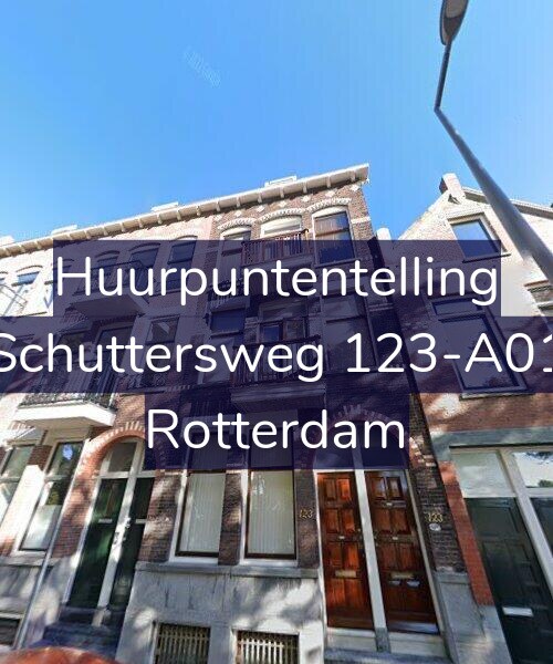 Foto gevel Huurpuntentelling voor Schuttersweg 123-A01, Rotterdam