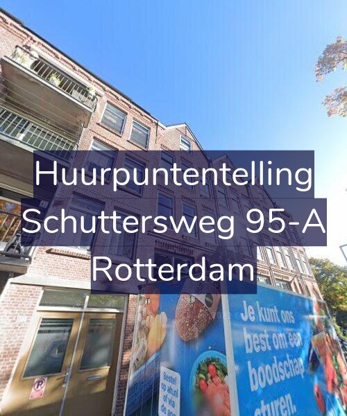Foto gevel Huurpuntentelling voor Schuttersweg 95-A, Rotterdam