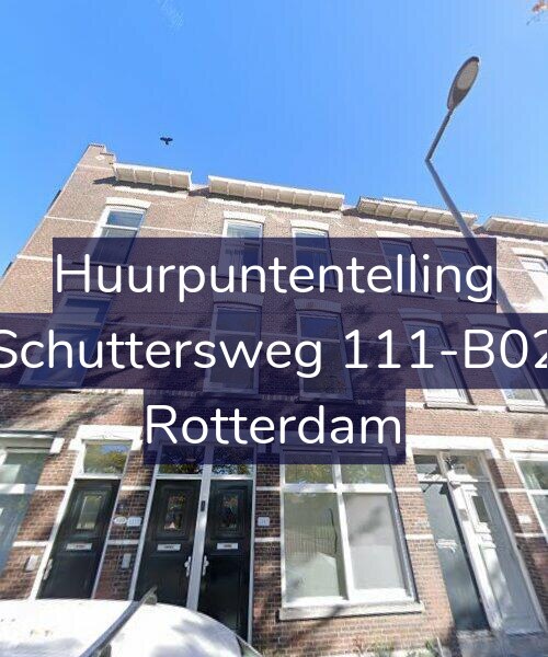 Foto gevel Huurpuntentelling voor Schuttersweg 111-B02, Rotterdam
