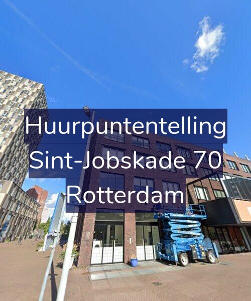 Foto gevel Huurpuntentelling voor Sint-Jobskade 70, Rotterdam