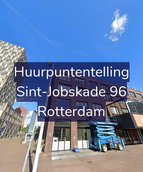 Foto gevel Huurpuntentelling voor Sint-Jobskade 96, Rotterdam