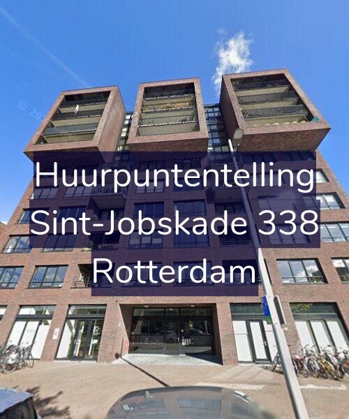 Foto gevel Huurpuntentelling voor Sint-Jobskade 338, Rotterdam