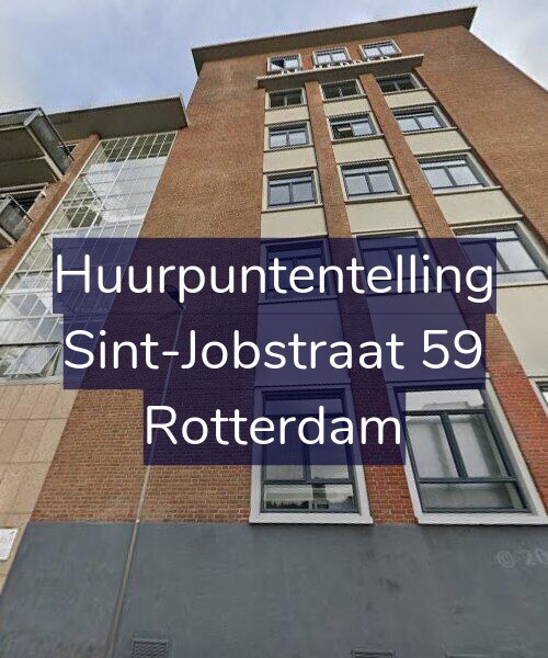 Foto gevel Huurpuntentelling voor Sint-Jobstraat 59, Rotterdam