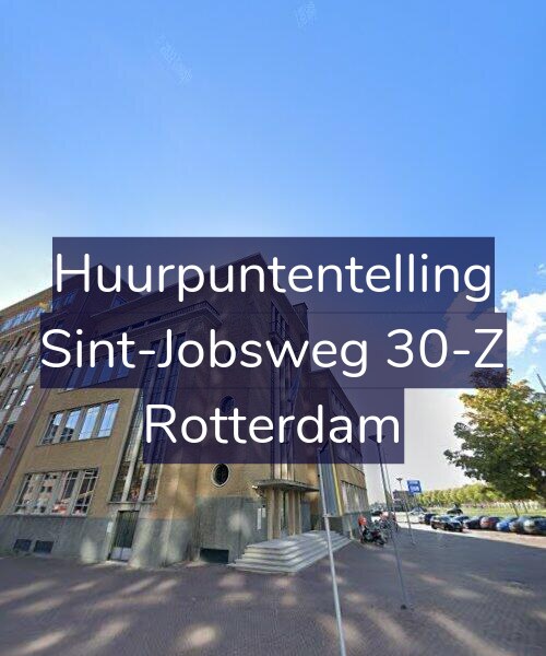 Foto gevel Huurpuntentelling voor Sint-Jobsweg 30-Z, Rotterdam