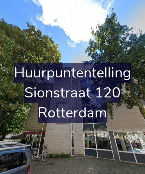 Foto gevel Huurpuntentelling voor Sionstraat 120, Rotterdam