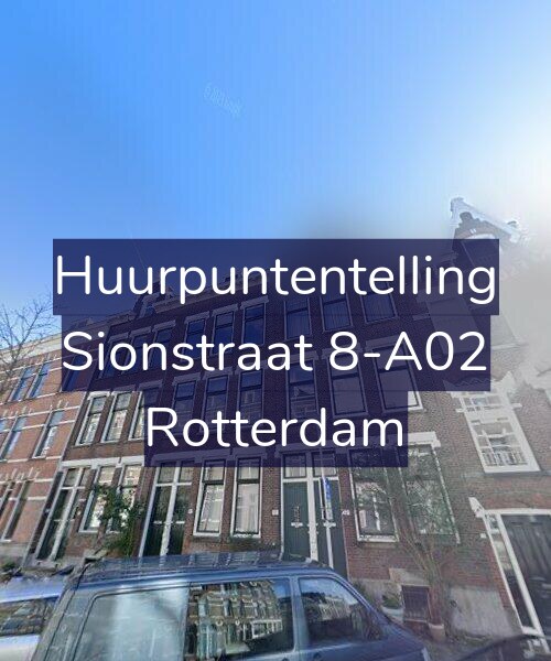 Foto gevel Huurpuntentelling voor Sionstraat 8-A02, Rotterdam
