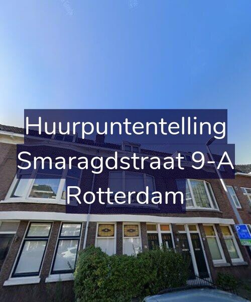 Foto gevel Huurpuntentelling voor Smaragdstraat 9-A, Rotterdam