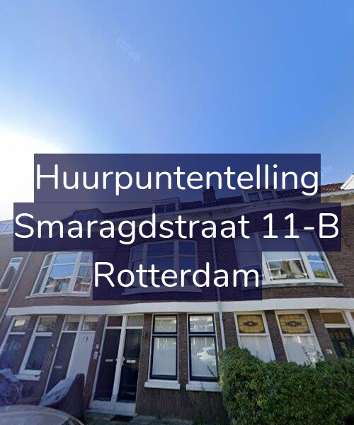 Foto gevel Huurpuntentelling voor Smaragdstraat 11-B, Rotterdam