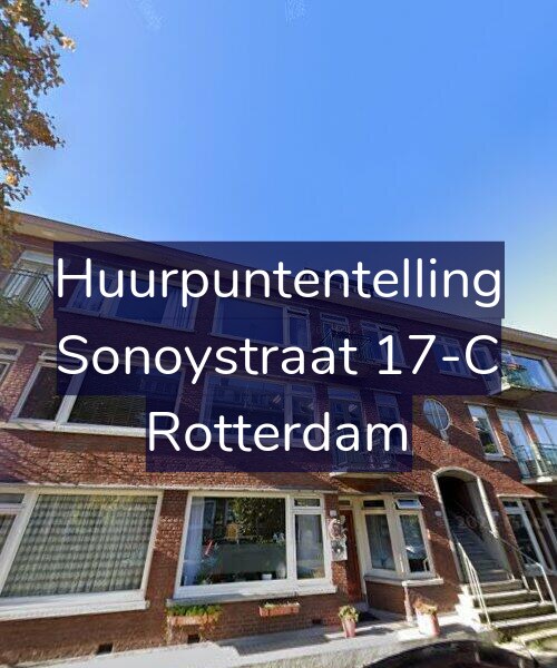 Foto gevel Huurpuntentelling voor Sonoystraat 17-C, Rotterdam