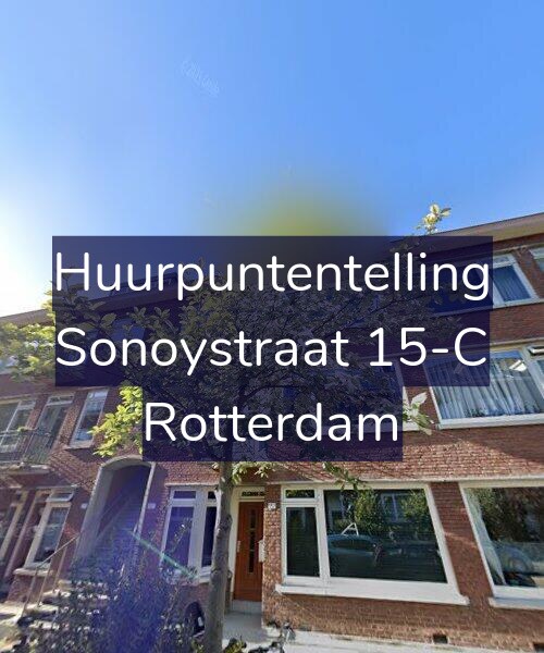 Foto gevel Huurpuntentelling voor Sonoystraat 15-C, Rotterdam