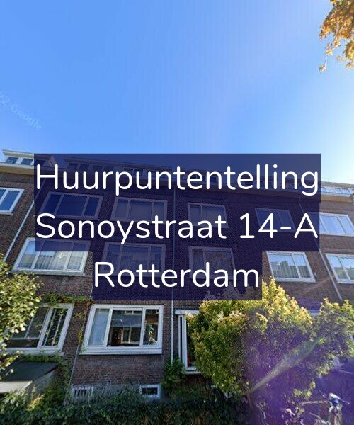 Foto gevel Huurpuntentelling voor Sonoystraat 14-A, Rotterdam