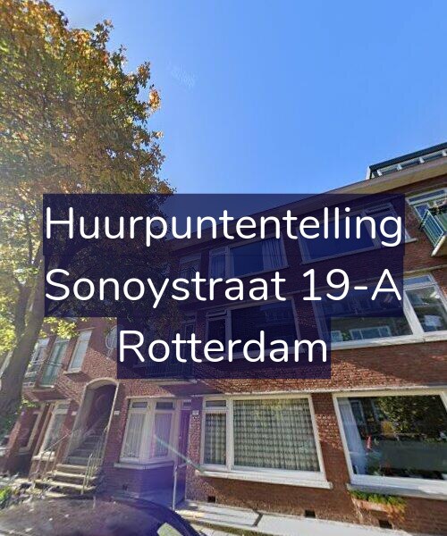 Foto gevel Huurpuntentelling voor Sonoystraat 19-A, Rotterdam