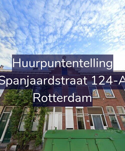 Foto gevel Huurpuntentelling voor Spanjaardstraat 124-A, Rotterdam