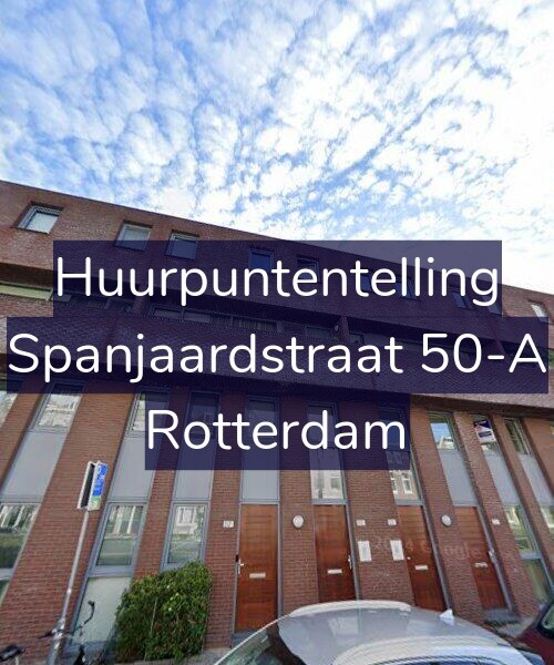 Foto gevel Huurpuntentelling voor Spanjaardstraat 50-A, Rotterdam
