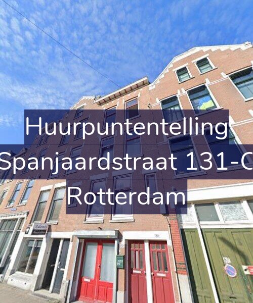 Foto gevel Huurpuntentelling voor Spanjaardstraat 131-C, Rotterdam