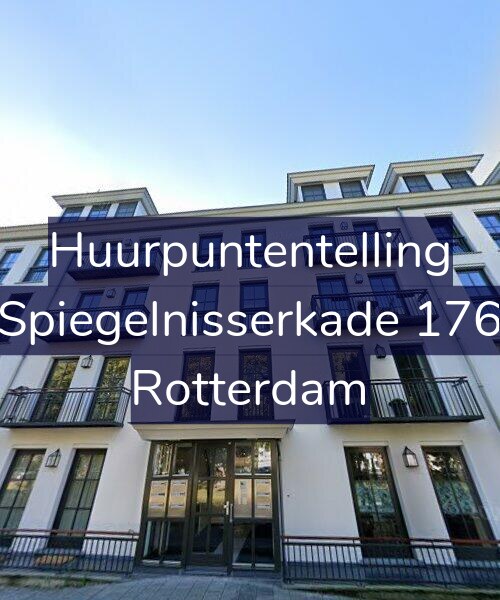 Foto gevel Huurpuntentelling voor Spiegelnisserkade 176, Rotterdam