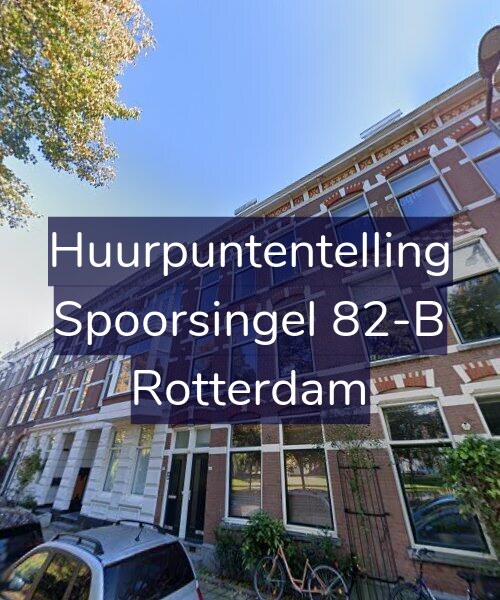 Foto gevel Huurpuntentelling voor Spoorsingel 82-B, Rotterdam