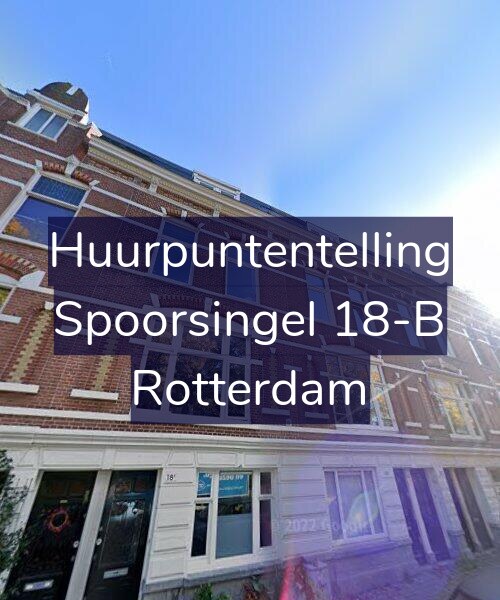 Foto gevel Huurpuntentelling voor Spoorsingel 18-B, Rotterdam