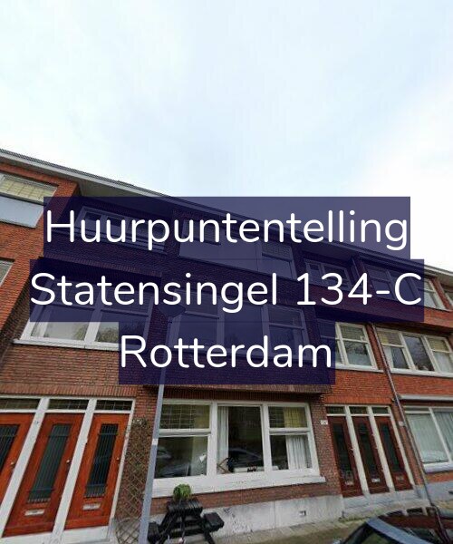 Foto gevel Huurpuntentelling voor Statensingel 134-C, Rotterdam
