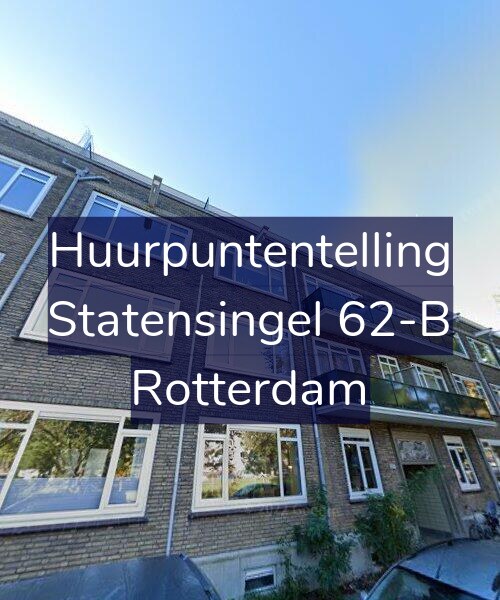 Foto gevel Huurpuntentelling voor Statensingel 62-B, Rotterdam