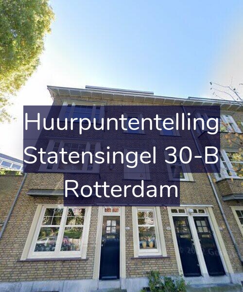 Foto gevel Huurpuntentelling voor Statensingel 30-B, Rotterdam