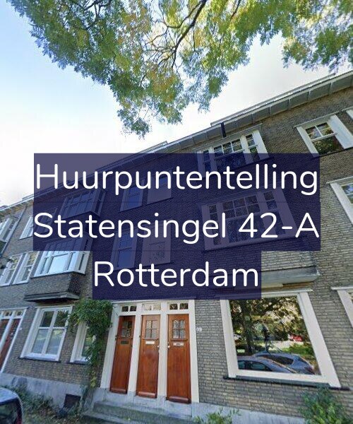 Foto gevel Huurpuntentelling voor Statensingel 42-A, Rotterdam