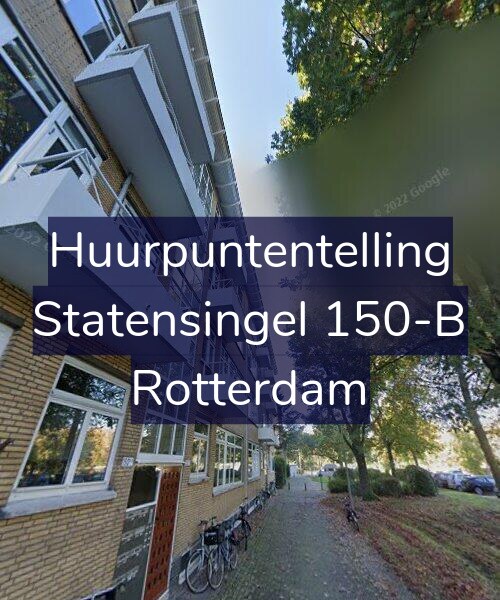 Foto gevel Huurpuntentelling voor Statensingel 150-B, Rotterdam