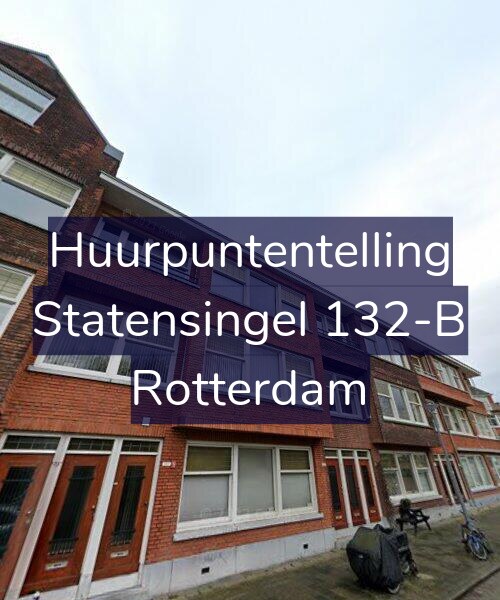 Foto gevel Huurpuntentelling voor Statensingel 132-B, Rotterdam