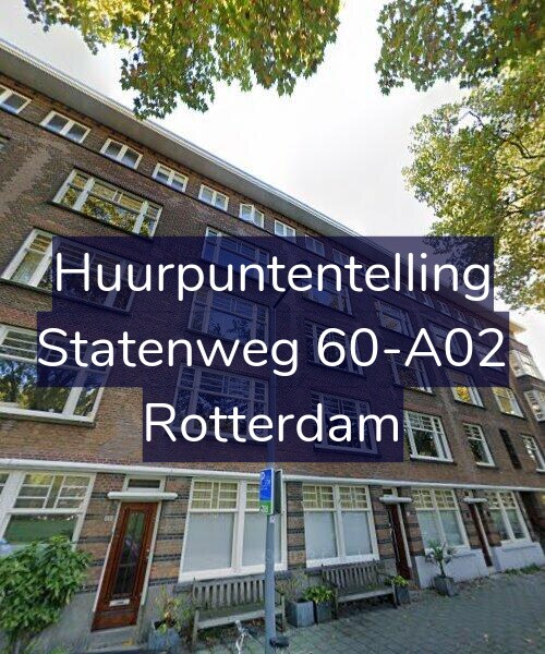 Foto gevel Huurpuntentelling voor Statenweg 60-A02, Rotterdam