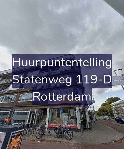 Foto gevel Huurpuntentelling voor Statenweg 119-D, Rotterdam