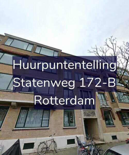Foto gevel Huurpuntentelling voor Statenweg 172-B, Rotterdam