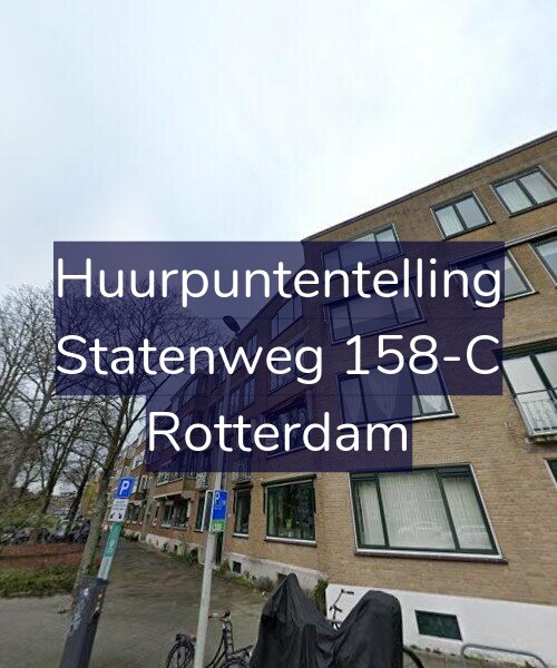 Foto gevel Huurpuntentelling voor Statenweg 158-C, Rotterdam