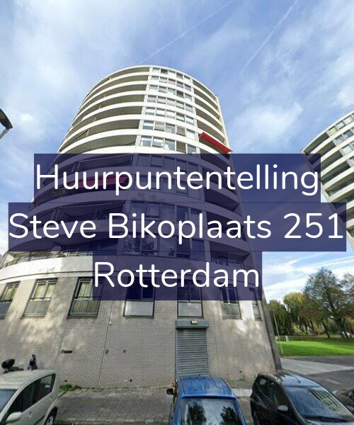 Foto gevel Huurpuntentelling voor Steve Bikoplaats 251, Rotterdam