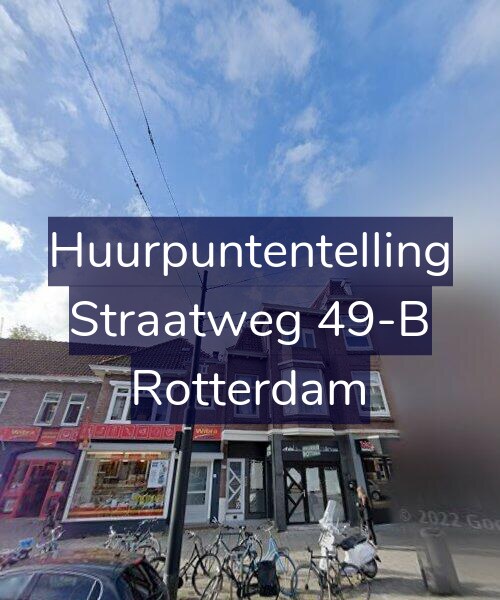 Foto gevel Huurpuntentelling voor Straatweg 49-B, Rotterdam