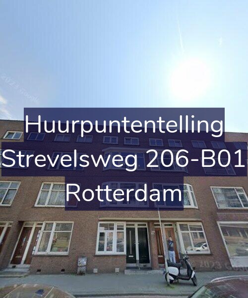 Foto gevel Huurpuntentelling voor Strevelsweg 206-B01, Rotterdam