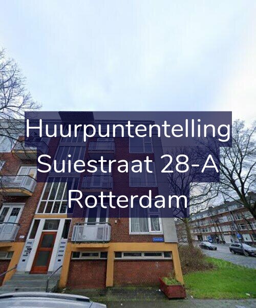 Foto gevel Huurpuntentelling voor Suiestraat 28-A, Rotterdam