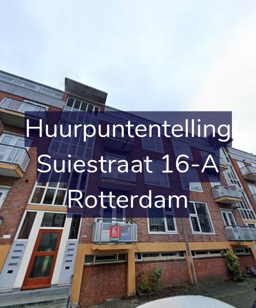 Foto gevel Huurpuntentelling voor Suiestraat 16-A, Rotterdam