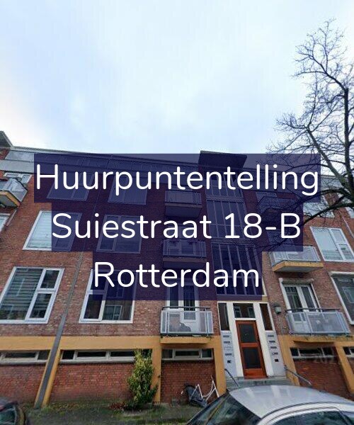 Foto gevel Huurpuntentelling voor Suiestraat 18-B, Rotterdam