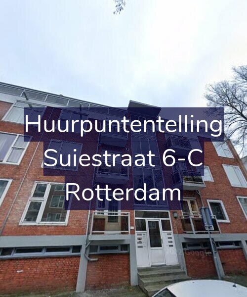 Foto gevel Huurpuntentelling voor Suiestraat 6-C, Rotterdam