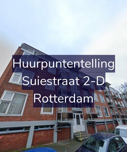 Foto gevel Huurpuntentelling voor Suiestraat 2-D, Rotterdam
