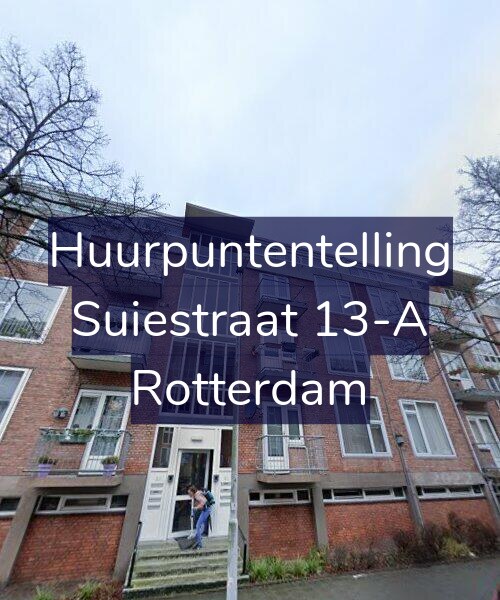 Foto gevel Huurpuntentelling voor Suiestraat 13-A, Rotterdam