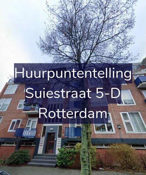 Foto gevel Huurpuntentelling voor Suiestraat 5-D, Rotterdam