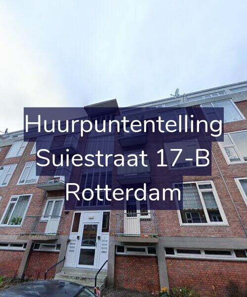 Foto gevel Huurpuntentelling voor Suiestraat 17-B, Rotterdam