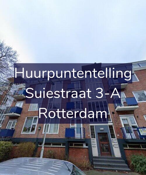 Foto gevel Huurpuntentelling voor Suiestraat 3-A, Rotterdam