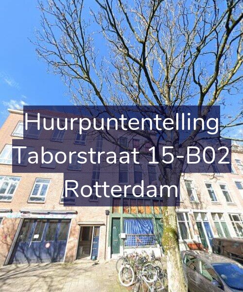 Foto gevel Huurpuntentelling voor Taborstraat 15-B02, Rotterdam