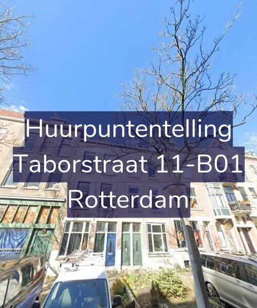 Foto gevel Huurpuntentelling voor Taborstraat 11-B01, Rotterdam